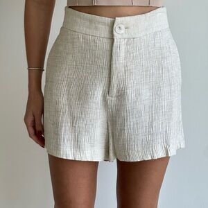 Wrinkle Textured Zara Shorts
